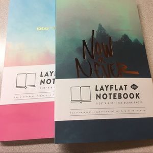 Lot of 2 Denik Layflat Notebooks.